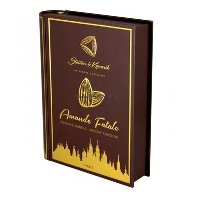 Zlatá kniha "Osudové mandle", 360 g