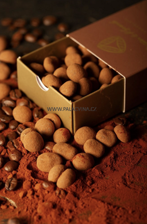 Káva v hořké čokoládě s kakaem, 130g