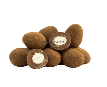 Mandle v mléčné čokoládě se skořicí, 130 g