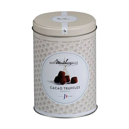 Kakaové lanýže, plechový válec Vintage 500g
