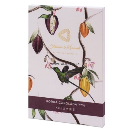 Bean to bar čokoláda Aluna - hořká 77 %, 70 g