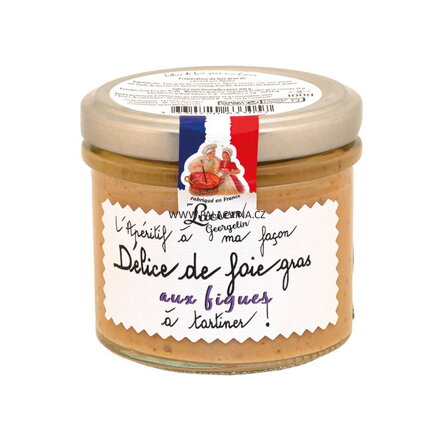 Foie gras s fíky