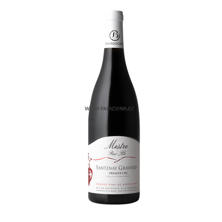 Santenay Gravieres 1er Cru rouge, Mestre Père & Fils 2018