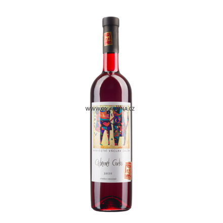 Cabernet Cortis 2020 - zrálo v sudu, suché, Václav Šalša