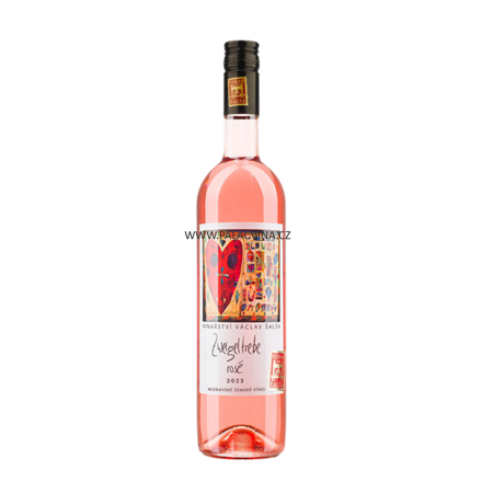  Zweigeltrebe rosé 2023, suché, Václav Šalša