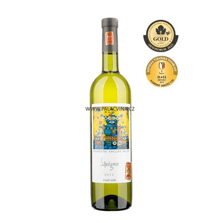 Sauvignon staré keře 2022, polosladké, Vinařství Šalša