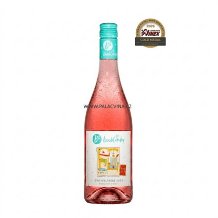 Zweigeltrebe rosé Bublinky, polosuché, Vinařství Šalša