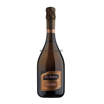 Brutissimo rosé, extra brut, Ca' Salina