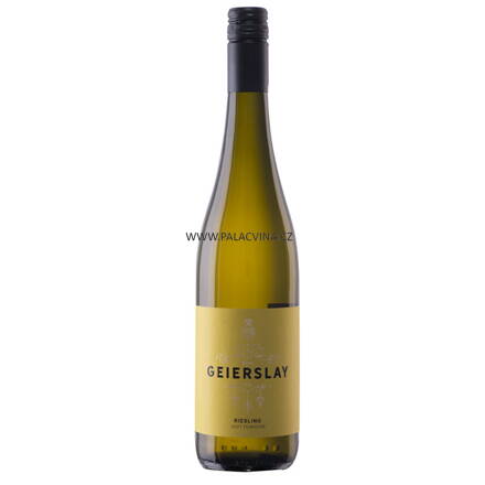 Riesling QbA feinherb Yellow label, Weingut Geierslay