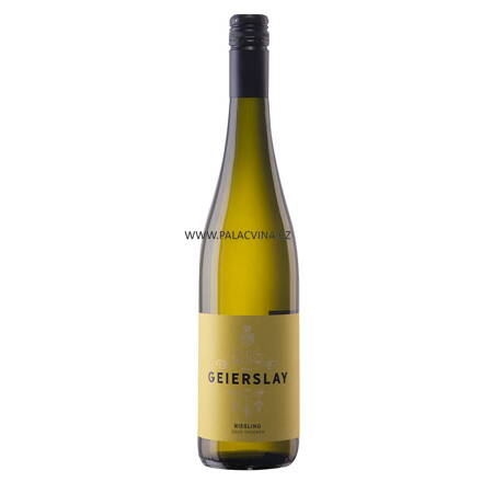 Riesling QbA trocken, Yellow label,  Weingut Geierslay