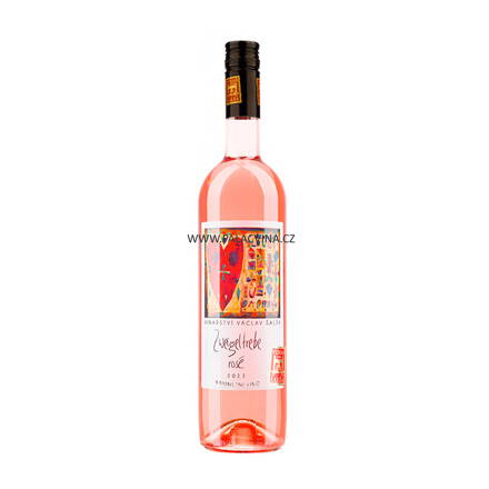 Zweigeltrebe rosé 2022, polosuché, Václav Šalša