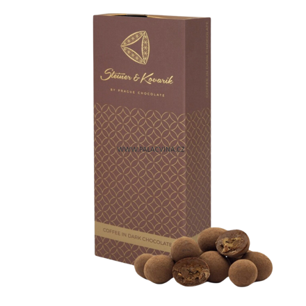 Káva v hořké čokoládě s kakaem, 130g
