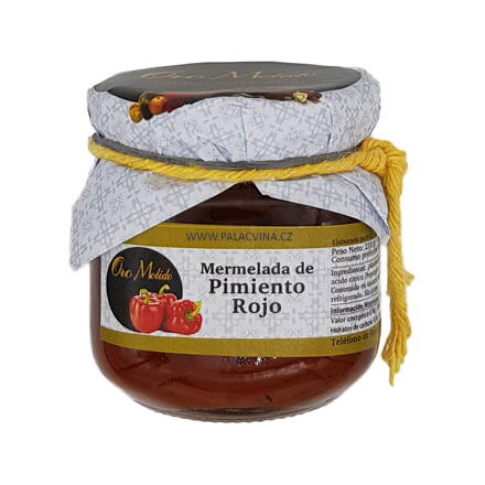 Marmeláda z červených papriček 210g