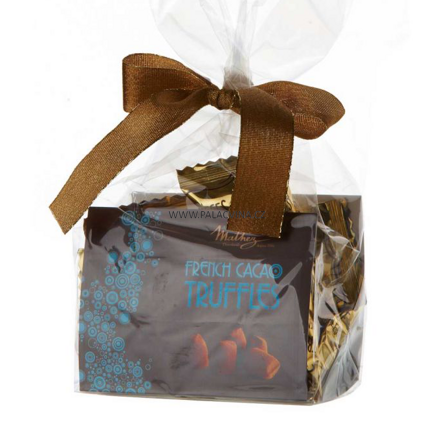 Kakaové lanýže natural, collection décor modrý 50g