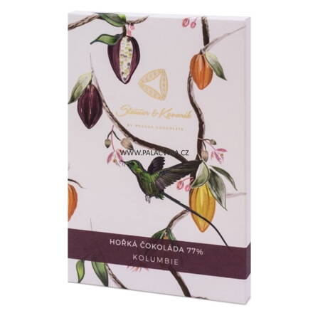 Bean to bar čokoláda Aluna - hořká 77 %, 70 g