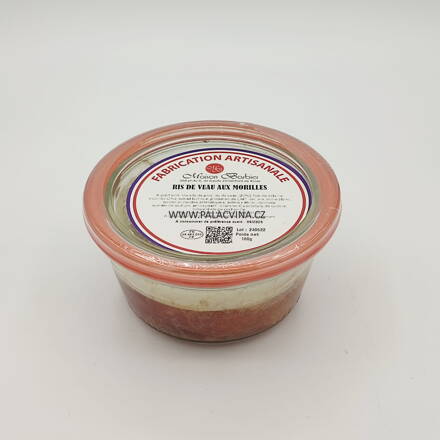 TELECÍ TERRINE SE SMRŽÍ - RIS DE VEAU AUX MORILLES