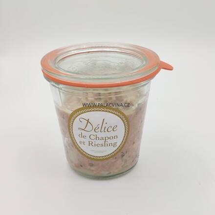 TERRINE S KAPOUNEM A RYZLINKEM - DÉLICE DE CHAPON ET RIESLING