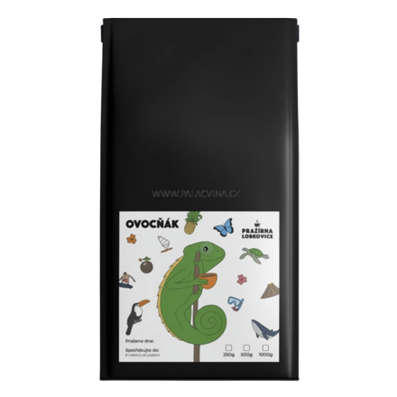 Ovocňák - výběrová zrnková káva s jemnou kyselostí