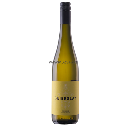 Riesling QbA feinherb Yellow label, Weingut Geierslay